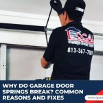 why do garage door springs break